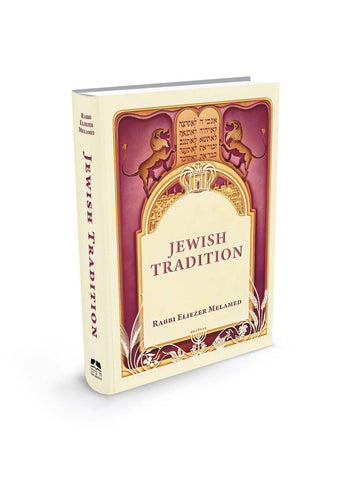 JEWISH TRADITION, RABBI ELIEZER MELAMED