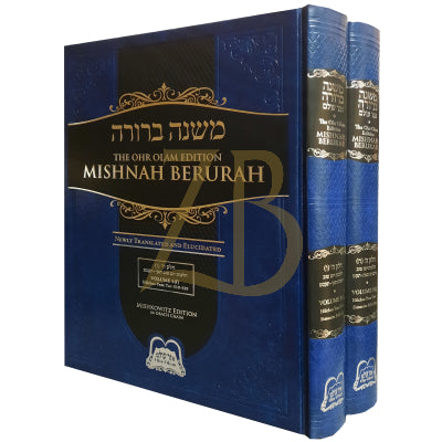 Mishnah Berurah Ohr Olam Hilchos Yom Tov Reg Set