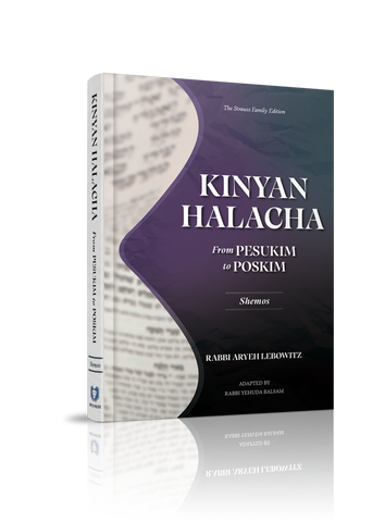 Kinyan Halacha: From Pesukim to Poskim Shemos