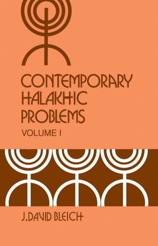 Contemporary Halakhic Problems 4 HC