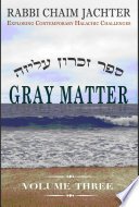 Gray Matter Volume 3