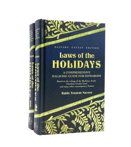 Laws of the Holidays - R Yonatan Nacson