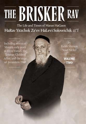 The Brisker Rav, Volume 1