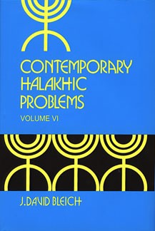 Contemporary Halakhic Problems 6 HC