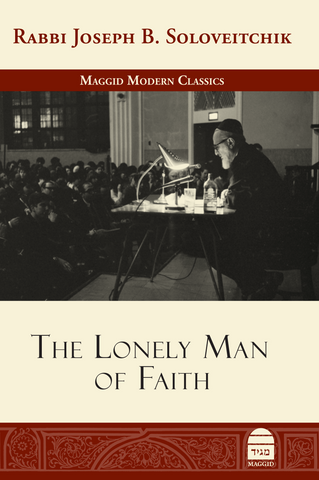 The Lonely Man of Faith, HC, Soloveitchik NEW