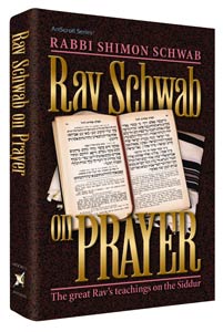 RAV SCHWAB -- ON PRAYER (Hard cover)